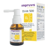 Cumpara ieftin Suspensie uleioasa cu Vitamina D3 500 U.I. spray D3Vit, 20 ml, Impruvis