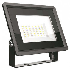 Proiector LED V-tac, 30W, 2510 lm, lumina rece, 6500K, IP65, negru foto