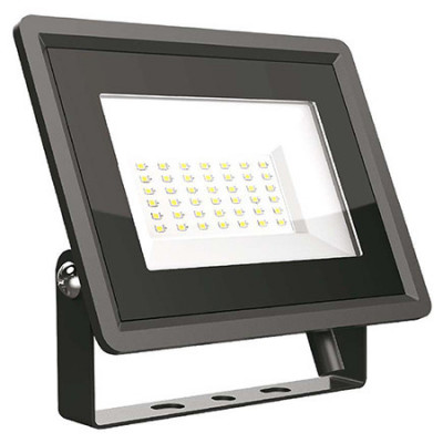 Reflector led smd 30w 6500k ip65 - negru foto