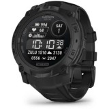 Ceas Garmin Instinct 3 Solar Black Tactical Edition, 50mm, Curea Neagra
