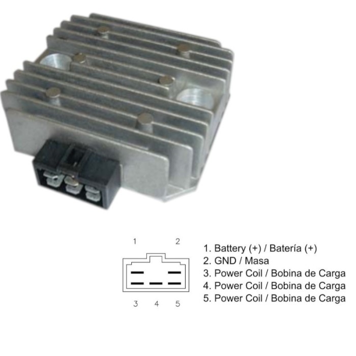 DZE Regulator Tensiune Suzuki Yamaha MBK DZE02351 releu incarcare