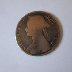 UK 1 Penny 1884 regina Victoria