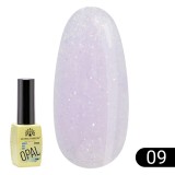 Bază pentru unghii Opal Rubber Base, Global Fashion 8 ml, 09