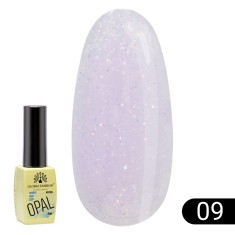 Bază pentru unghii Opal Rubber Base, Global Fashion 8 ml, 09