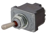 Comutator basculant DPST ON-OFF 6A/230VAC 20A/28VDC
