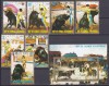 DB1 Guineea Ecuatoriala Corrida Lupte cu Tauri 7 v. + SS MNH, Nestampilat