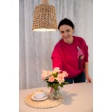 Pendul Deco Republic &bdquo;Boho basket&rdquo; E27, 1x60W, fibre naturale