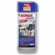 Pasta Polish cu Ceara Sonax Polish and Wax 2 Hybrid NPT, 500ml