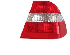 Stop spate lampa Bmw Seria 3 (E46), 10.01-06.05 Sedan, omologare ECE, spate, rosu-alb, exterior, fara suport bec, 63216910534; 63216946536, Dreapta