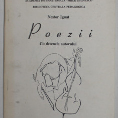 POEZII de NESTOR IGNAT , cu desenele autorului, 1996