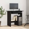 VidaXL Birou Stejar negru 80x45x74 cm Lemn prelucrat 862007