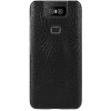 Husa Plastic - TPU OEM Shockproof Crocodile Texture pentru Asus Zenfone 6 ZS630KL, Neagra