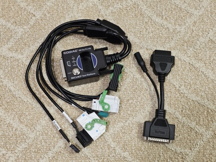 Platforma testare GODIAG For BMW BDC3/BCP Programming