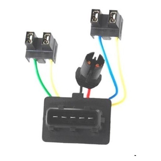Adapter S40/V40 (Vs/Vw), 07.1995-07.00; Fata; Stanga=Dreapta; Tyc, Mufa Cu 5-Pini; H7+H7;
