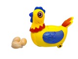 Jucarie gaina interactiva cu oua lumini si sunete Hen Lay Egg