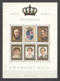 Luxemburg.1990 100 ani Dinastia-Bl. ML.198