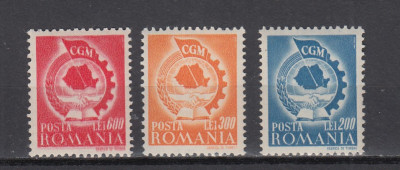 ROMANIA 1947 LP 209 CGM SERIE MNH foto
