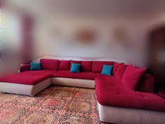 De v&amp;acirc;nzare colțar tip U spațios, extensibil foto