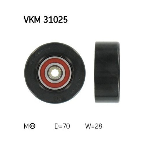 SKF rola intinzator, curea transmisie