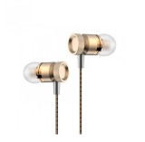 Cumpara ieftin Casti audio cu fir pentru telefon Konfulon INA8 auriu