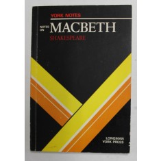 NOTES ON MACBETH - SHAKESPEARE , by ALASDAIR D.F. MACRAE , 1980