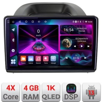 Navigatie Ford Ecosport 2017-2019 Android radio gps internet 4+64 InCell Display 1K KIT-ecosport2018+EDT-E210-RK CarStore Technology foto