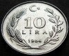 Moneda 10 LIRE - TURCIA, anul 1984 *cod 530 A, Europa, Aluminiu