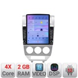 Navigatie Dodge Caliber 2006-2010 K-caliber-06 ecran tip TESLA 9.7&quot; cu Android Radio Bluetooth Internet GPS WIFI 2+32 CarStore Technology