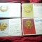 12 Carti Postale corespondenta Radio URSS - Steme state ale URSS ,anii&#039;50