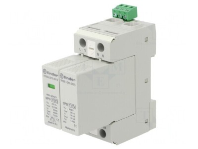 Limitator de Supratensiuni Tip 1 2 Poli 50kA 1 NPE foto