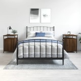 vidaXL Noptiere, 2 buc., stejar maro, 40x42x60 cm, lemn prelucrat 825872