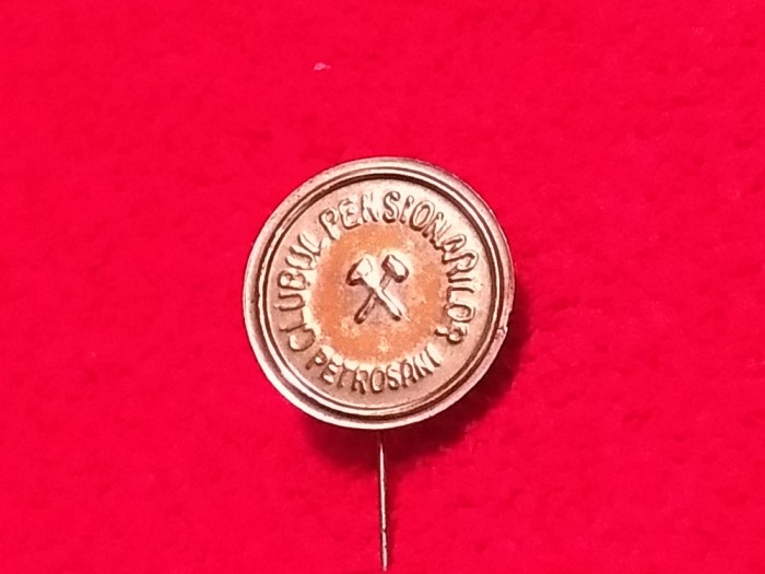 Insigna minerit - Clubul Pensionarilor PETROSANI