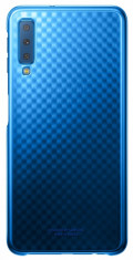 Husa Samsung EF-AA750CLEGWW plastic albastru semitransparent degrade pentru Samsung Galaxy A7 2018 (A750) foto