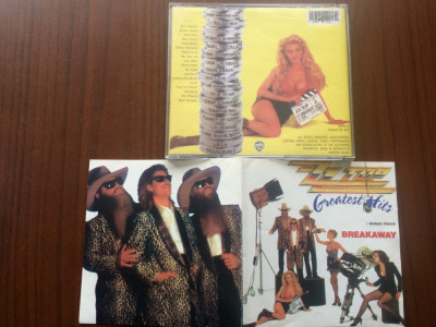 ZZ top greatest hits compilatie selectii best of cd disc muzica rock blues VG+ foto