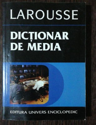 DICTIONAR DE MEDIA- FRANCIS BALLE foto