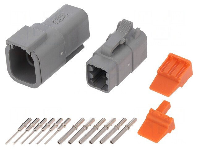 Set Conectori Cablu-Cablu ATM 6 Pin Tată-Mamă