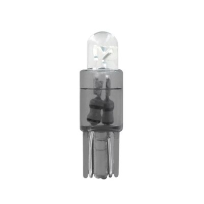 Bec tip LED 12V soclu plastic T5 W2x46d 2buc - Alb Garage AutoRide foto