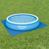 Bestway P&acirc;nză de sol pentru piscină Flowclear, 396 x 396 cm