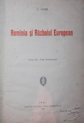 ROMANIA SI RAZBOIUL EUROPEAN foto