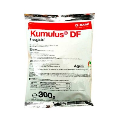 Kumulus DF 300 gr fungicid de contact pe baza de Sulf, BASF, fainare (vita de vie, mar, castraveti) foto