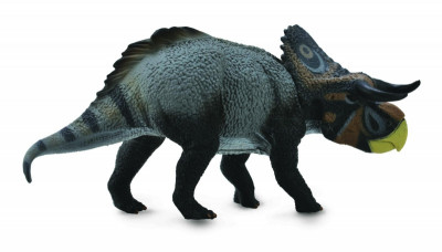Figurina dinozaur Nasutoceratops pictata manual L Collecta foto