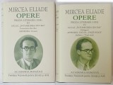 MIRCEA ELIADE , OPERE , VOLUMELE III - IV , PROZA LITERARA , EDITIE DE LUX , PE HARTIE DE BIBLIE , LEGATURA DE EDITURA , 2024