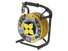 Prelungitor alimentare KEL 3x1,5mm2 4 prize 50m 16A galben