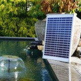 Ubbink Set pompa pentru fantana de gradina &bdquo;SolarMax 1000&rdquo; panou solar GartenMobel Dekor, vidaXL