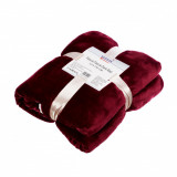 PATURA FLEECE DARK RED 127X150 CM, Heinner