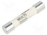 Siguranţă ultra-rapidă ESKA 250mA 1kVAC 6,3x32mm alamă