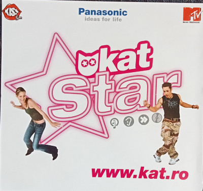 CD compilatie KAT STAR Voltaj Blondy Impact Heaven Margineanu Pavel Stratan foto