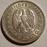 Germania Nazista 5 reichsmark 1935 A argint, Europa