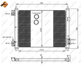 NRF 35926 EASY FIT Condensator, climatizare