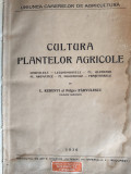 Cultura plantelor agricole - Fulger Parvulescu 1936 / R3S